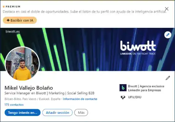 LinkedIn, Inteligencia Artificial, IA, Marketing, Agencia LinkedIn, Agencia Especializada LinkedIn, B2B, Agencia B2B