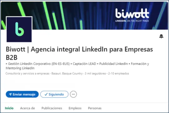 LinkedIn para empresas